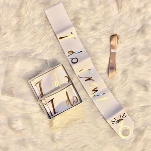 “I Do Crew” sashes 💍✨